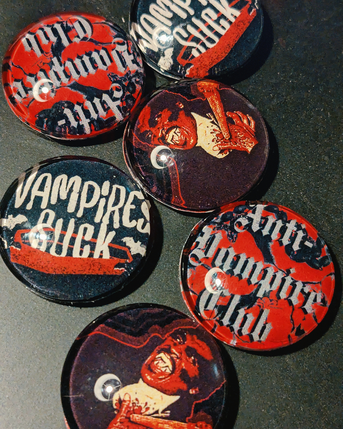 A So Goth Sucky Vampire Brigade of Doll Magnet Singles & Sets