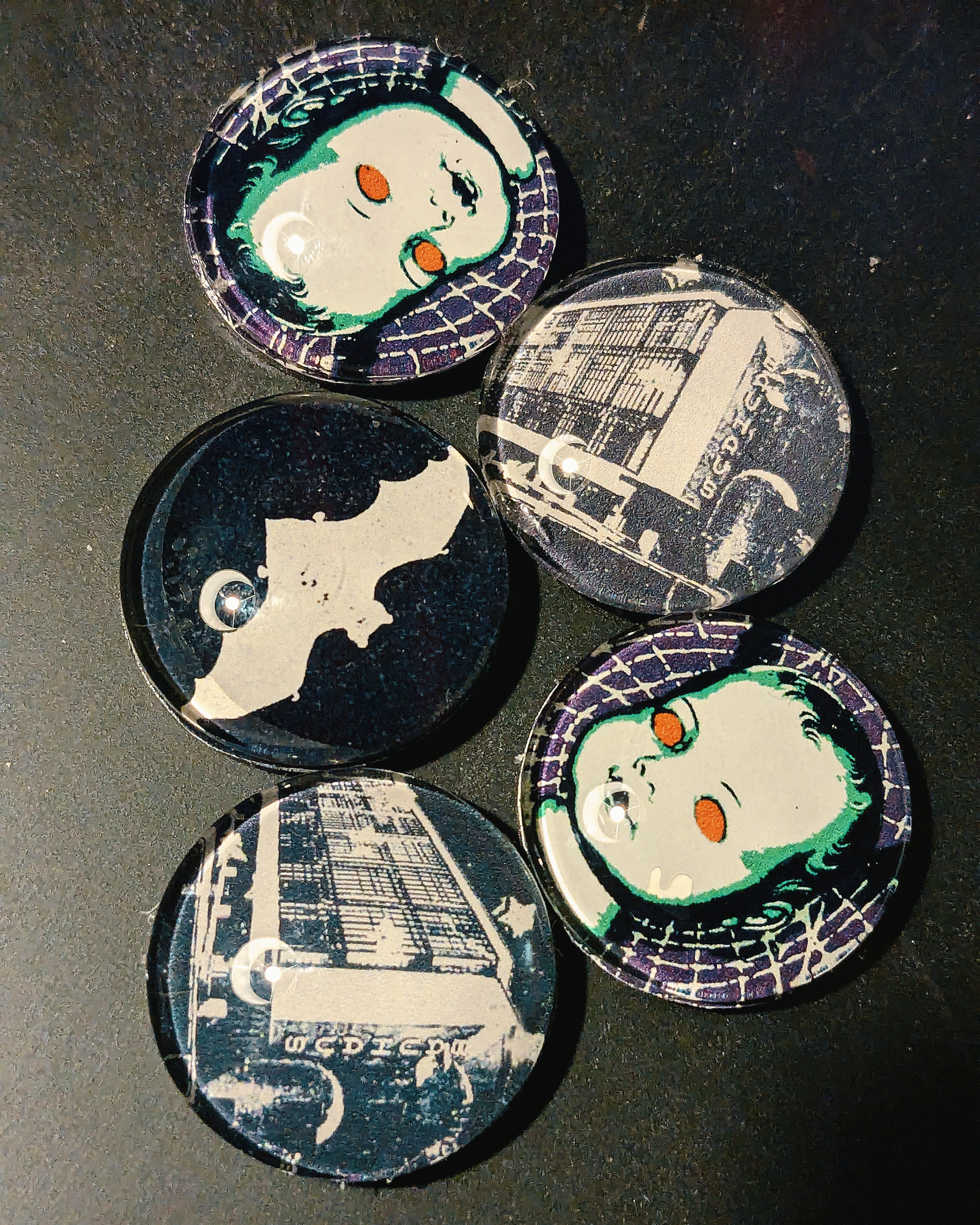 A So Goth Sucky Vampire Brigade of Doll Magnet Singles & Sets