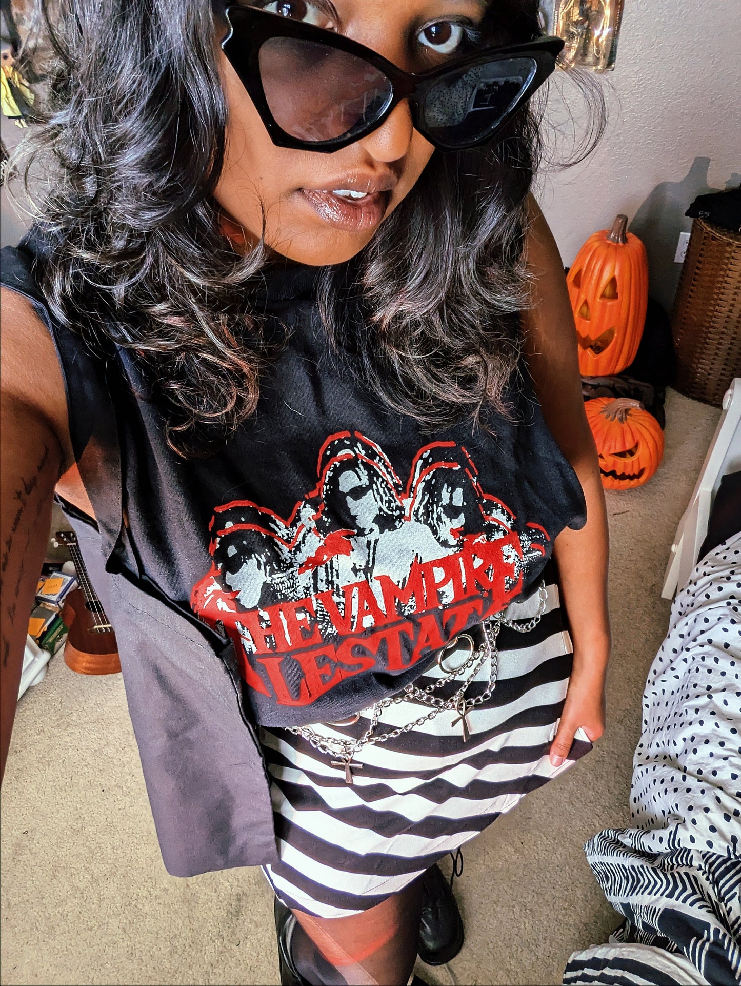 The Vampire Lestat's Blood Blood Blood Punk-Style Shirt // Interview with the Vampire