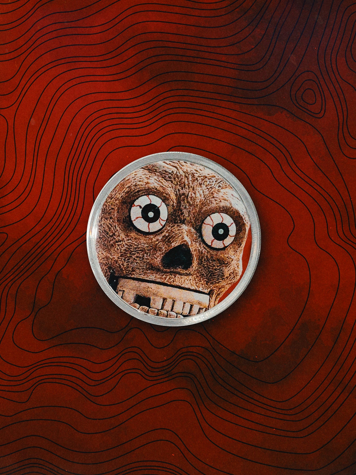 Dolls, Clown, and Other Weirdness Button Collection 1