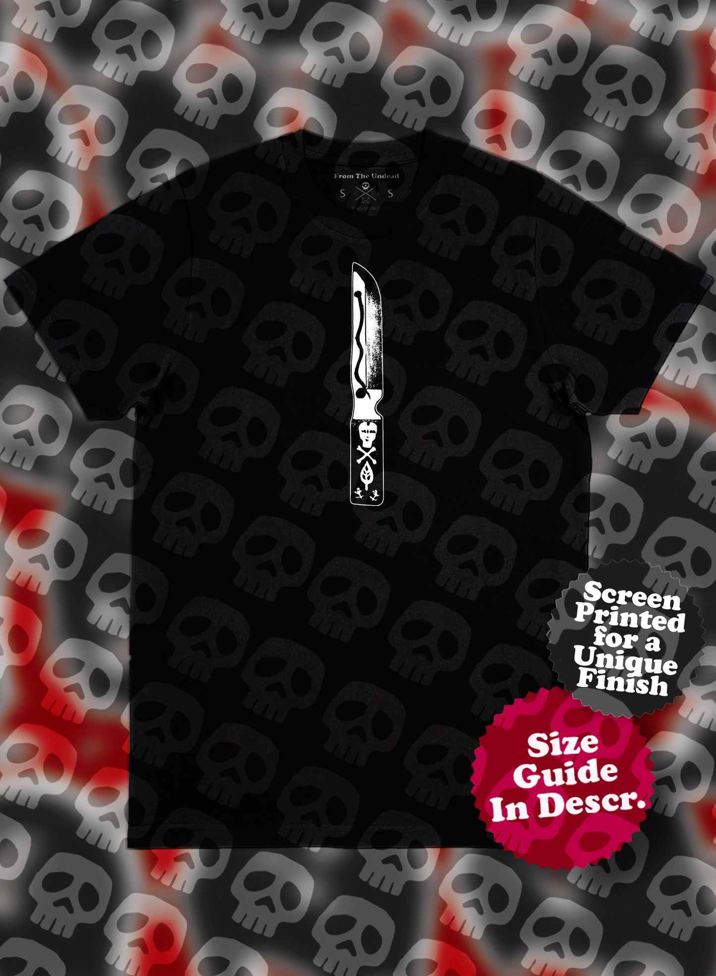 Charles Lee Ray's Voodoo Knife Punk-Style Shirt | Child's Play // Chucky