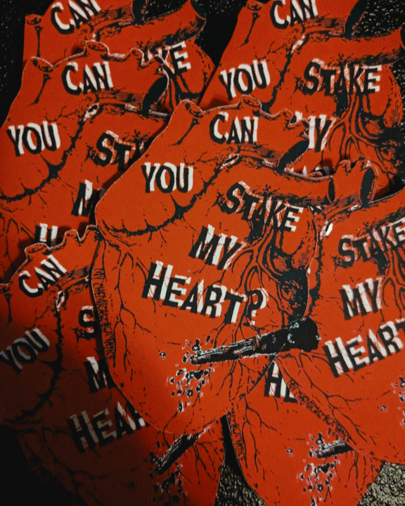 Stake My Heart MCR Sticker